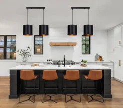 Oświetlenie Jadalni|Oświetlenie Kuchni>Candellux Lighting Lampa wisząca czarna 2xE27 Candida