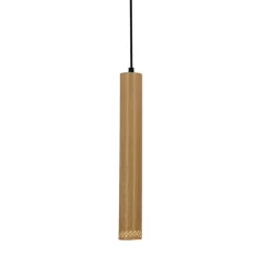 Oświetlenie Przedpokoju|Oświetlenie Jadalni>Candellux Lighting Lampa wisząca drewniana oprawa 25W GU10 40cm Tubo