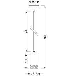Oświetlenie Przedpokoju|Oświetlenie Jadalni></noscript>Candellux Lighting Lampa wisząca drewniana oprawa 1xGU10 10cm Tubo