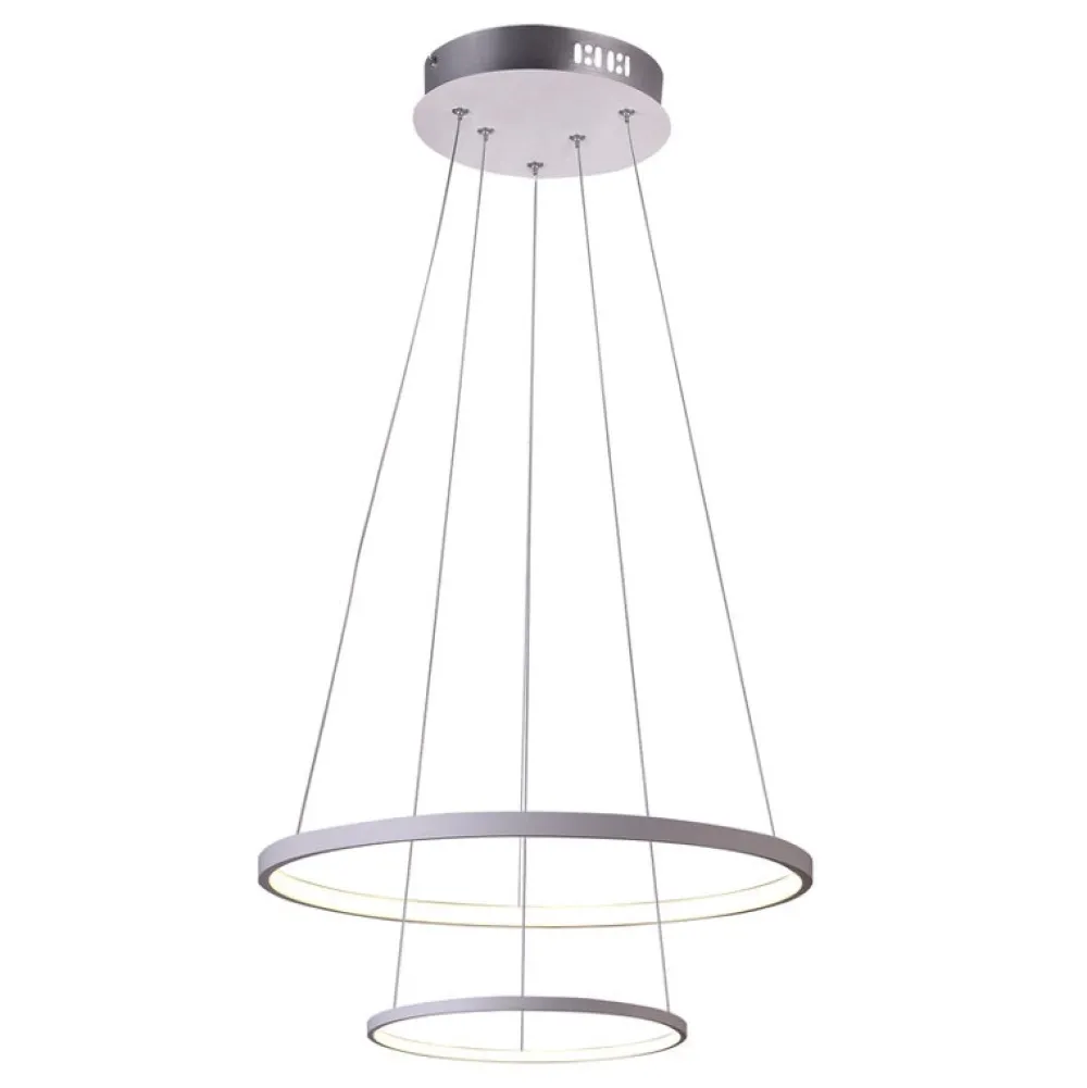 Oświetlenie Jadalni|Oświetlenie Kuchni>Candellux Lighting Lampa wisząca LED okrągła Lune 50cm 4000K