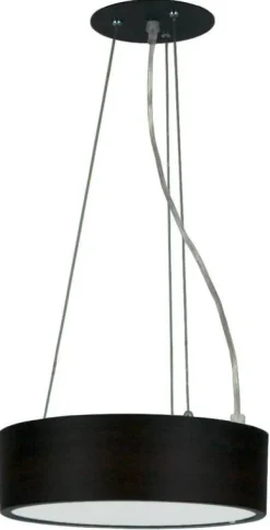 Oświetlenie Pokoju Dziecięcego|Oświetlenie Przedpokoju>Candellux Lighting Lampa wisząca LED zimny 16W 6500K plafon wenge Zigo