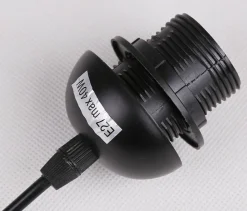 Oświetlenie Przedpokoju|Oświetlenie Sypialni></noscript>Candellux Lighting Lampa wisząca listwa czarno/brązowa 4xE27 Bistro