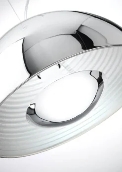 Oświetlenie Przedpokoju|Oświetlenie Jadalni></noscript>Candellux Lighting Lampa wisząca metalowa 30cm chrom Dorada