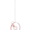 Oświetlenie Jadalni|Oświetlenie Sypialni>Ledea Lampa wisząca różowa metalowa Nexo