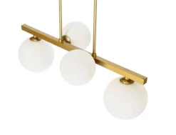 Oświetlenie Jadalni|Oświetlenie Kuchni></noscript>Candellux Lighting Lampa wisząca sufitowa mosiądz 4xG9 Kama