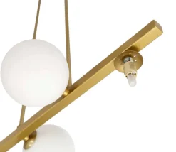 Oświetlenie Jadalni|Oświetlenie Kuchni></noscript>Candellux Lighting Lampa wisząca sufitowa mosiądz 4xG9 Kama