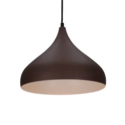 Oświetlenie Przedpokoju|Oświetlenie Jadalni>Ledea LAMPA WISZĄCA VIBORG 320mm E27 40W METAL BRĄZOWY