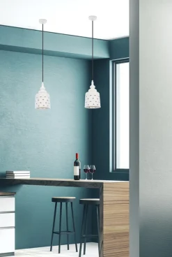 Oświetlenie Przedpokoju|Oświetlenie Sypialni></noscript>Candellux Lighting Lampa wisząca 1xE28 14cm HAMP