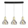 Lampy Wiszące|Oświetlenie Przedpokoju>Candellux Lighting Lampa wisząca złota szkło 3xE14 70cm GREGORY