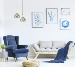 Oświetlenie Przedpokoju|Oświetlenie Jadalni>Candellux Lighting Lampa wisząca złota 1xE14 Gregory