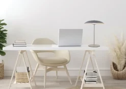 Oświetlenie Pokoju Dziecięcego|Oświetlenie Sypialni>Ledea Lampka stołowa biała LED Lund