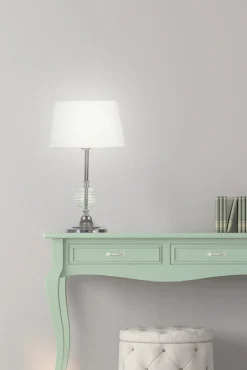 Oświetlenie Pokoju Dziecięcego|Oświetlenie Przedpokoju>Candellux Lighting Lampka stołowa gabinetowa seledynowa Fero