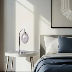 Oświetlenie Pokoju Dziecięcego|Oświetlenie Jadalni>Ledea Lampka stołowa metalizowana szklany balon Lukka