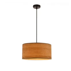 Oświetlenie Przedpokoju|Oświetlenie Jadalni></noscript>Candellux Lighting LEGNO LAMPA WISZĄCA CZARNY 30 1X40W E27 ABAŻUR ORZECHOWY