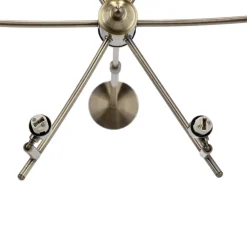 Oświetlenie Przedpokoju|Oświetlenie Jadalni></noscript>Candellux Lighting LENTINI LAMPA WISZĄCA PATYNOWY 6X40W G9 KLOSZ BURSZTYNOWY