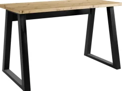 Biurka>MARIDEX Loftowe biurko z metalowymi nogami 130 cm CRAFTON dąb artisan