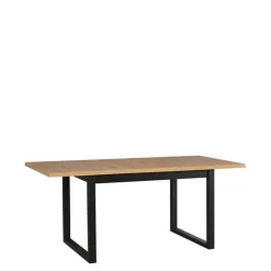 Krzesła|Stoły Rozkładane>DREWMIX Loftowy stół rozkładany do jadalni ISSAC 160/240 cm