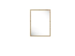 Lustra>ML Meble Lustro z ramką do przedpokoju 50x65 cm NEVIO dąb artisan