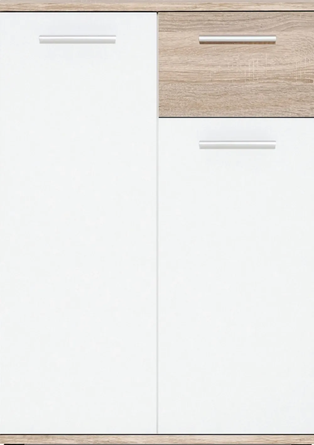 Zestawy Mebli Do Przedpokoju|Komody>Meblohand Mała komoda do przedpokoju z szufladą 60 cm JOVITA dąb sonoma