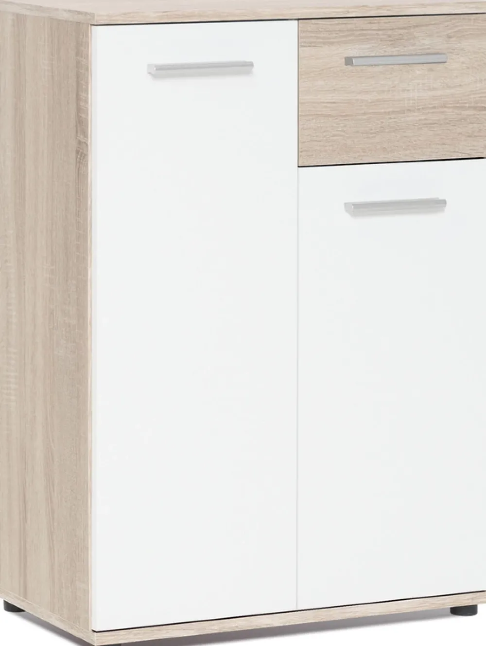 Zestawy Mebli Do Przedpokoju|Komody>Meblohand Mała komoda do przedpokoju z szufladą 60 cm JOVITA dąb sonoma