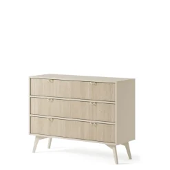 Komody></noscript>PIASKI Mała komoda do salonu w stylu boho FLOW