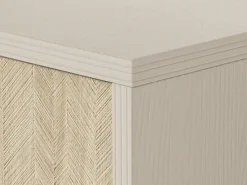 Komody></noscript>PIASKI Mała komoda do salonu w stylu boho FLOW