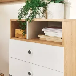 Zestawy Mebli Młodzieżowych|Komody></noscript>MEBLAR Mała komoda młodzieżowa z szufladami PATHE