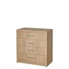 Komody>Stolar Mała komoda z szufladami 80 cm GORDON