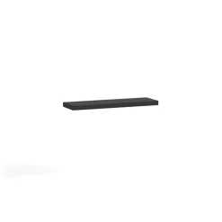 Półki>GiB Meble Mała półka wisząca 69 cm czarny mat ISMENA