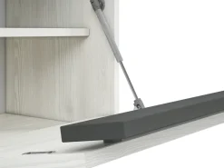 Szafki Na Buty></noscript>ML Meble Mała szafka na buty z tapicerowanym siedziskiem 50 cm HYGA