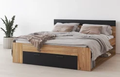 Łóżka Małżeńskie|Łóżka Z Zagłówkiem></noscript>Helvetia Małżeńskie łóżko do sypialni 180x200 cm z szufladą BETA