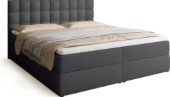 Łóżka Małżeńskie|Łóżka Ze Stelażem>BROMARKT Małżeńskie łóżko kontynentalne 180x200 cm z pojemnikiem DETROIT