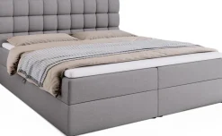 Łóżka Ze Stelażem|Łóżka Z Zagłówkiem>BROMARKT Małżeńskie łóżko kontynentalne 180x200 cm z pojemnikiem DAKOTA