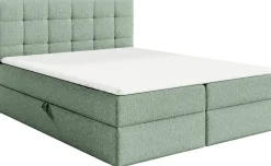 Łóżka Małżeńskie|Łóżka Ze Stelażem>BROMARKT Małżeńskie łóżko 160x200 cm z pojemnikiem kontynentalne dwuosobowe ASPEN