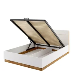 Łóżka Małżeńskie|Łóżka Z Zagłówkiem>lenart. Małżeńskie łóżko ze stelażem 180x200 cm DENTRO