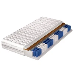 Materace Kokosowe|Materace Kieszeniowe>WOJTEX Materac kieszeniowy z kokosem 120x200 VEGAS