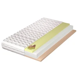 Materace Termoelastyczne|Materace Piankowe>WOJTEX Materac piankowy 120x200 visco + pianka wysokoelastyczna HR DEIMOS