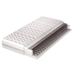 Materace Piankowe|Materace Bonellowe>WOJTEX Materac sprężynowy bonellowo-piankowy 180x200 PONCHO