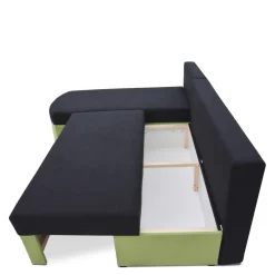 Narożniki></noscript>NEXT COLLECTION Mały narożnik z funkcją spania do salonu ANGELLO