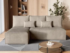 Meble Dla Dzieci|Meble Młodzieżowe></noscript>BROMARKT Mały rozkładany narożnik z funkcją spania TOP SLIM