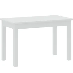 Stoły Rozkładane|Stoły>INTER MEBLE Mały stół rozkładany do jadalni NOSTE 120 cm biały