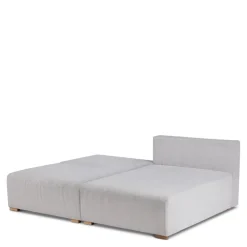 Narożniki>MEBAS Mały szary narożnik z funkcją spania FATIS pojemnik na pościel