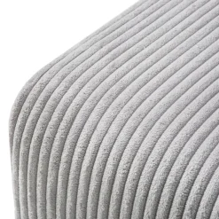 Narożniki></noscript>MEBAS Mały szary narożnik z funkcją spania FATIS pojemnik na pościel