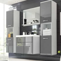 Meble Łazienkowe>BRATEX Meble łazienkowe zestaw z umywalką REAL XL