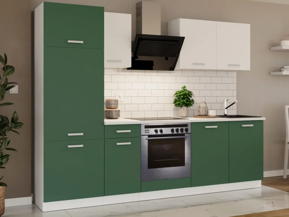 Meble Kuchenne>Lempert Meble do kuchni w kolorze labrador 260 cm TONY