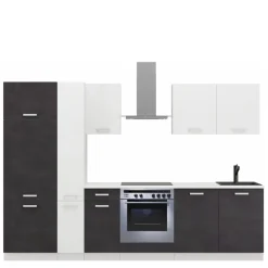 Meble Kuchenne>Lempert Meble kuchenne z blatem i szafką CARGO TONY 290 cm