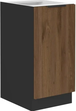 Meble Kuchenne></noscript>Lempert Meble kuchenne z cichym domykiem 260 cm MARGARET orzech okapi