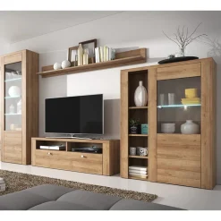 Zestawy Mebli Do Salonu|Meblościanki>Helvetia Meble LARONA dąb riviera jasny