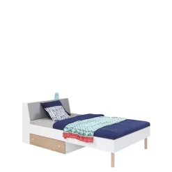 Zestawy Mebli Młodzieżowych></noscript>MEBLAR Meble młodzieżowe łóżko szafa narożna FRADA