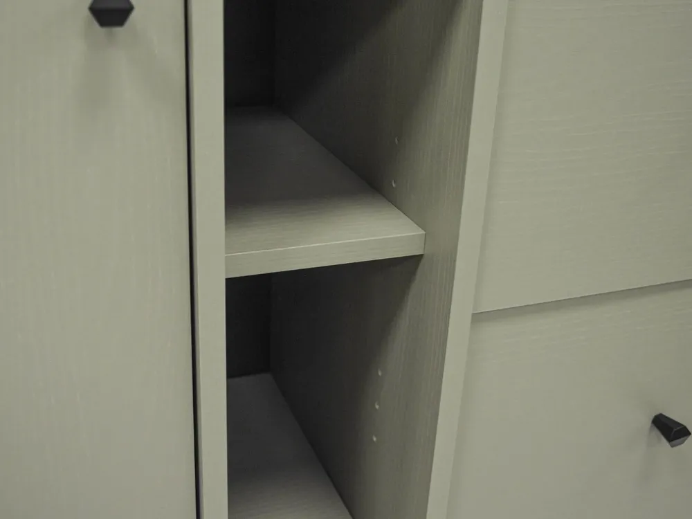 Meblościanki>Lempert Meblościanka do nowoczesnego salonu z szafką RTV TOKEN eukaliptus